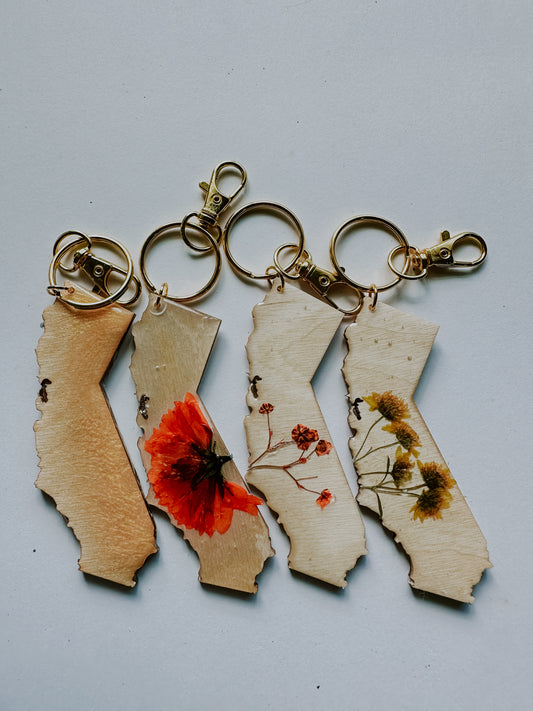 California flower keychain or magnet
