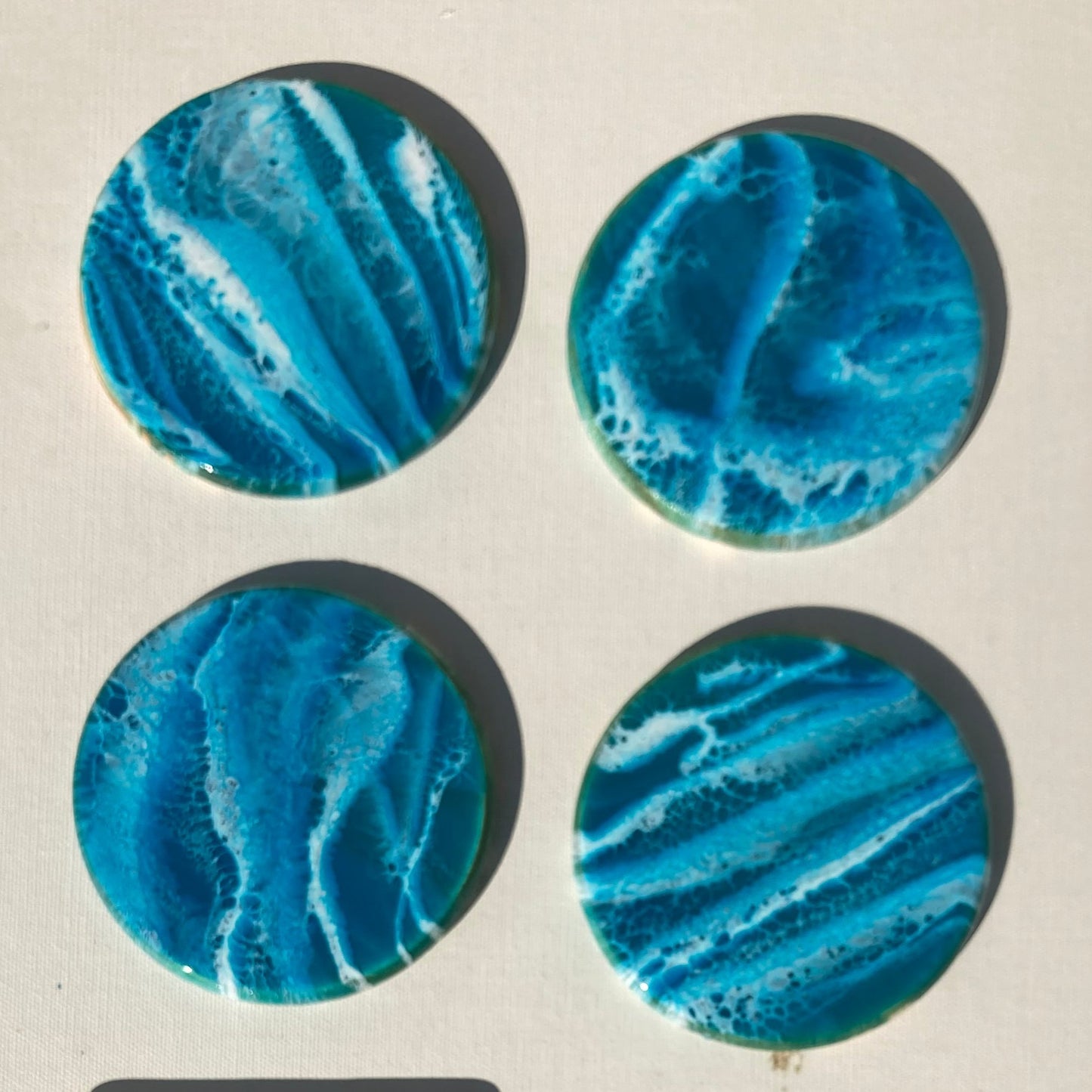 ocean wave coasters