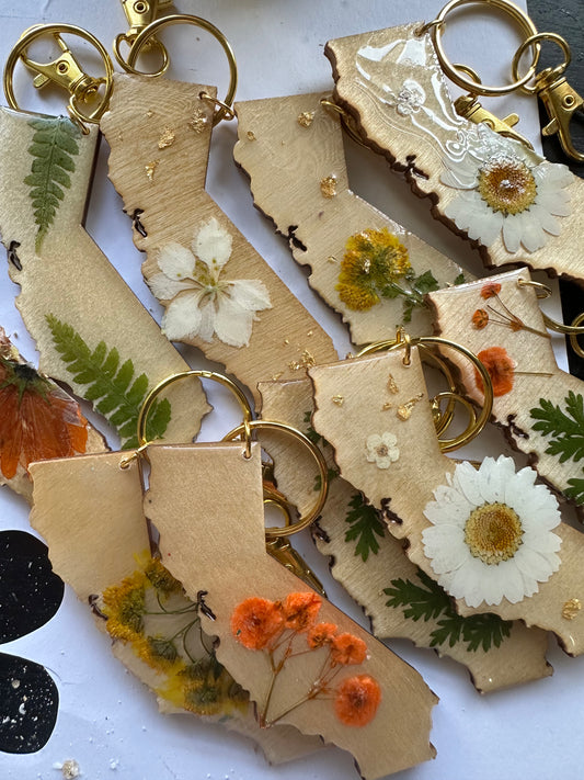 California flower keychain or magnet