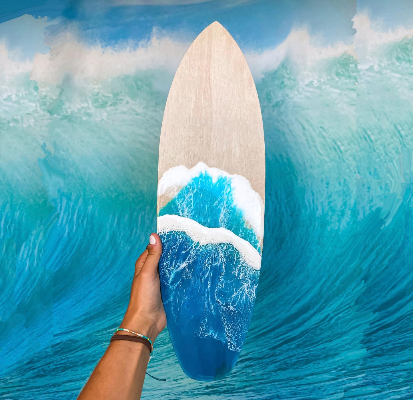 surfboard wall art