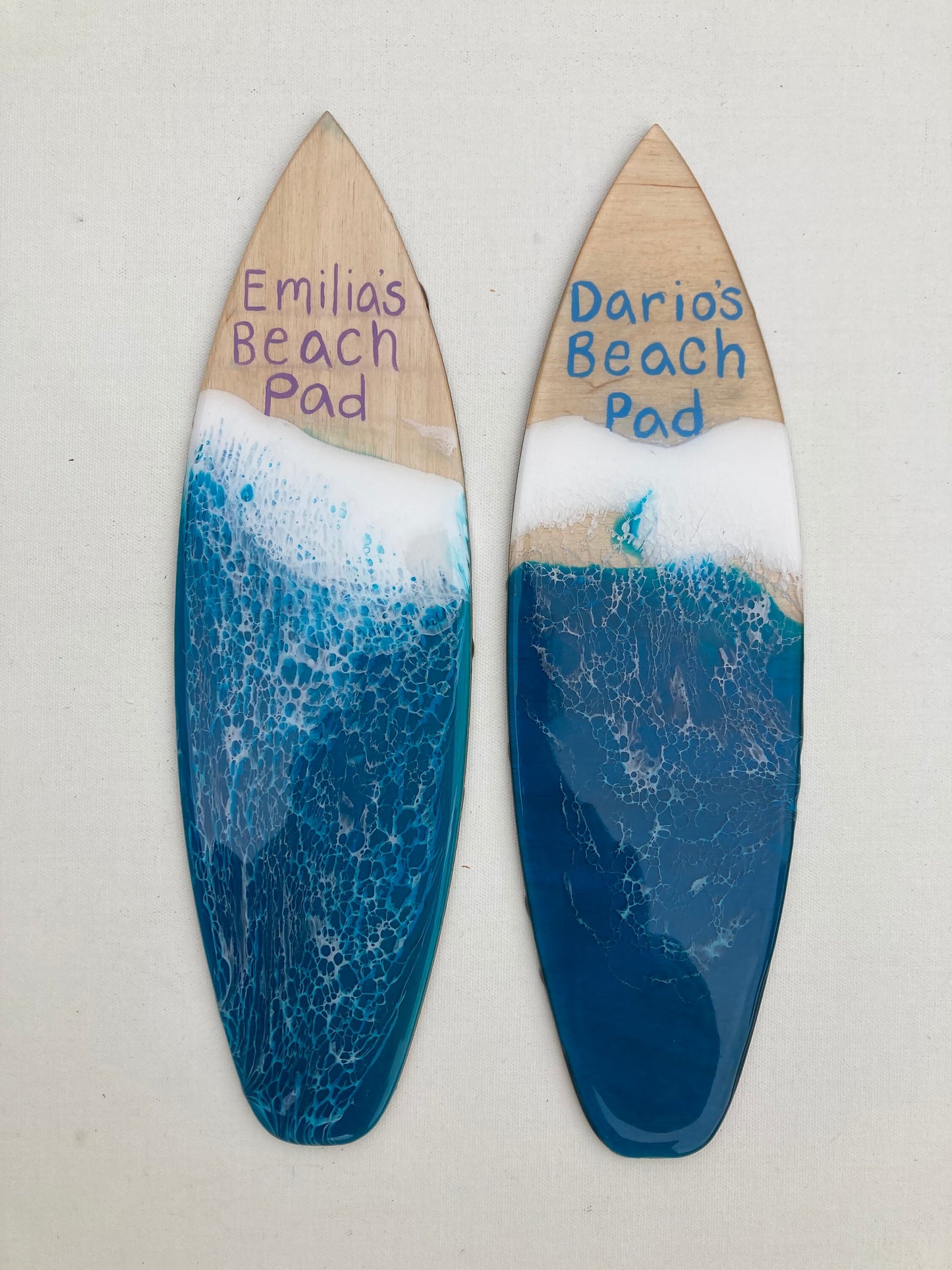 surfboard wall art