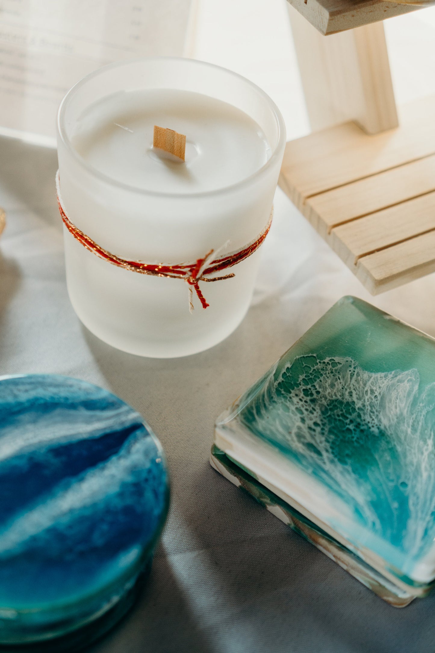 ocean wave coasters