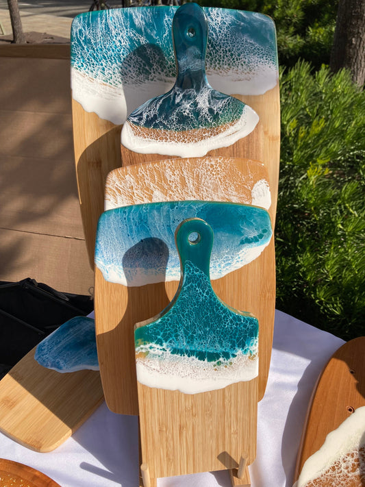 Acacia wave charcuterie board