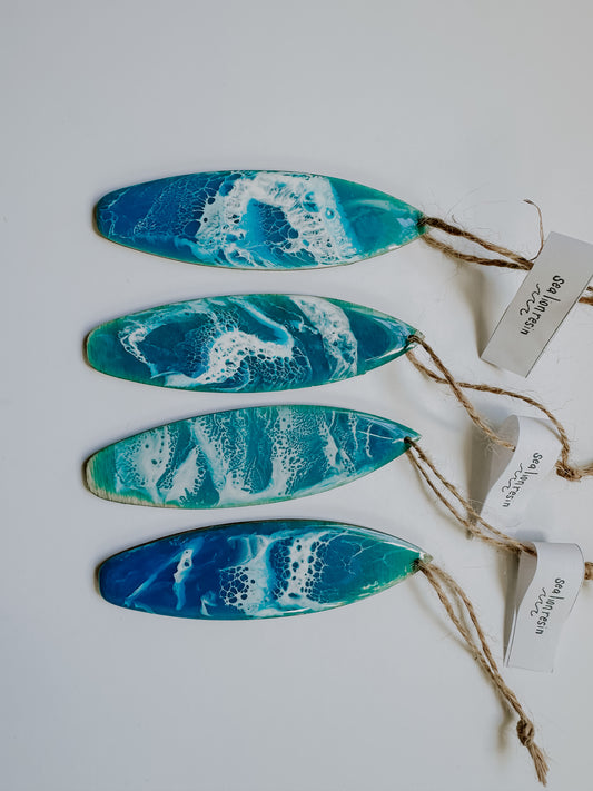 Surfboard Ornament / bookmark