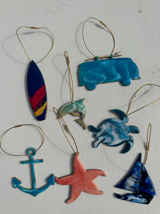 Beach Holiday Ornament Class!