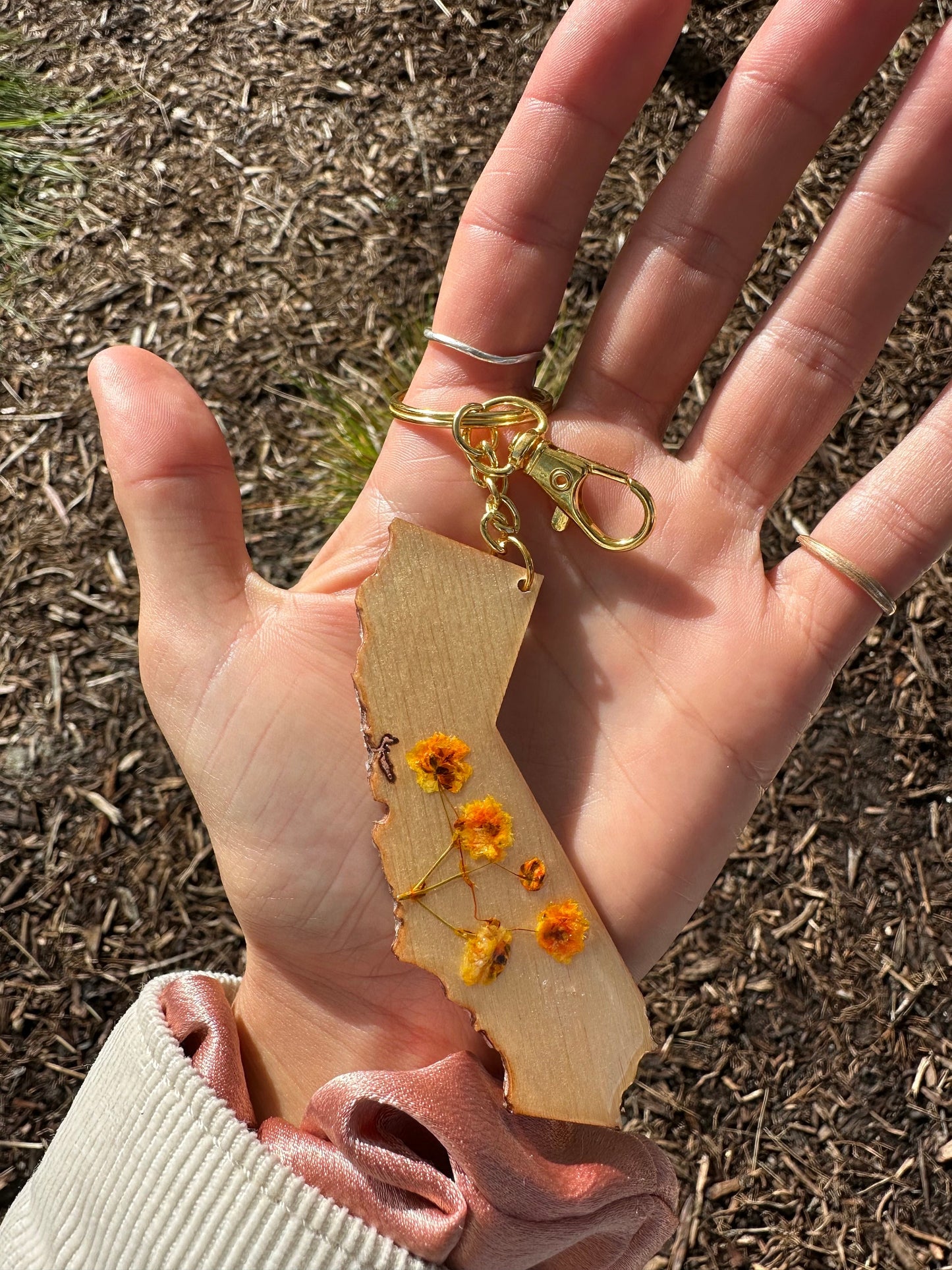 California flower keychain or magnet